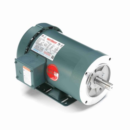 LEESON 1.50Hp Gen Purp Motor, 3Phase, 1800 Rpm, 230/460V, 145Tc Frame, Tefc 121180.00